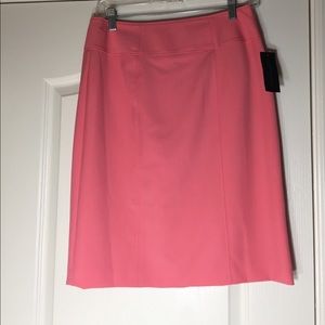 Worthington Pencil Skirt in Coral