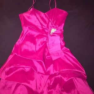 bright, party dress