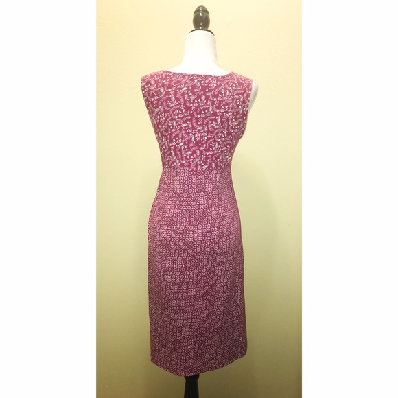 EDDIE BAUER Outdoor Large Faux Wrap Dress Pink - Picture 4 of 4