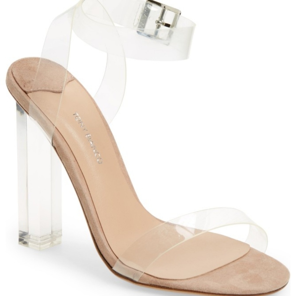 Brand new Tony Bianco KiKi clear sandals