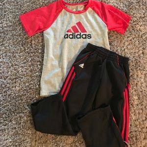 Boys adidas set