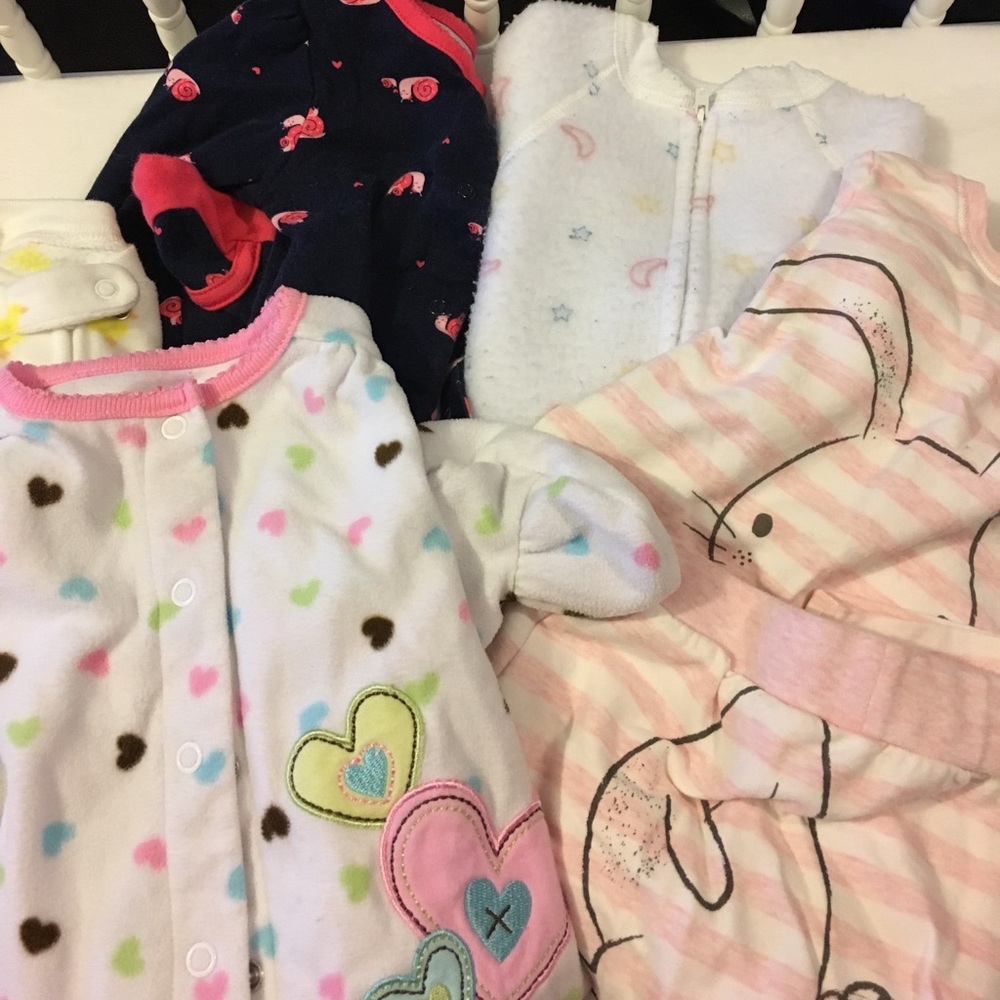 Baby Girl PJs Bundle