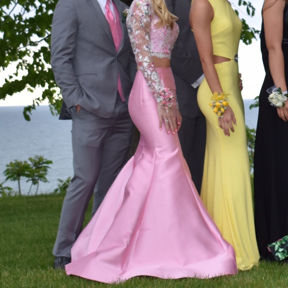 Mori Lee Two Piece Prom Dress