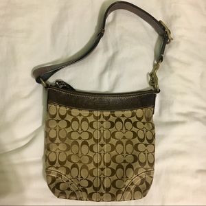 Coach Logo Brown Tote Bag