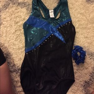 Racerback performance leotard