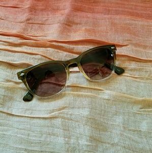 Lucky Brand Twilight Olive Gradient Sunglasses