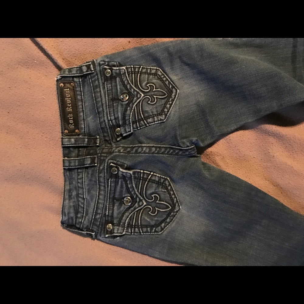 Rock Revival Dark Wash Jeans