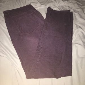Loft Modern Straight leg corduroy pants