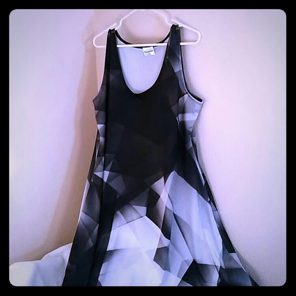 2XL geometric Dress