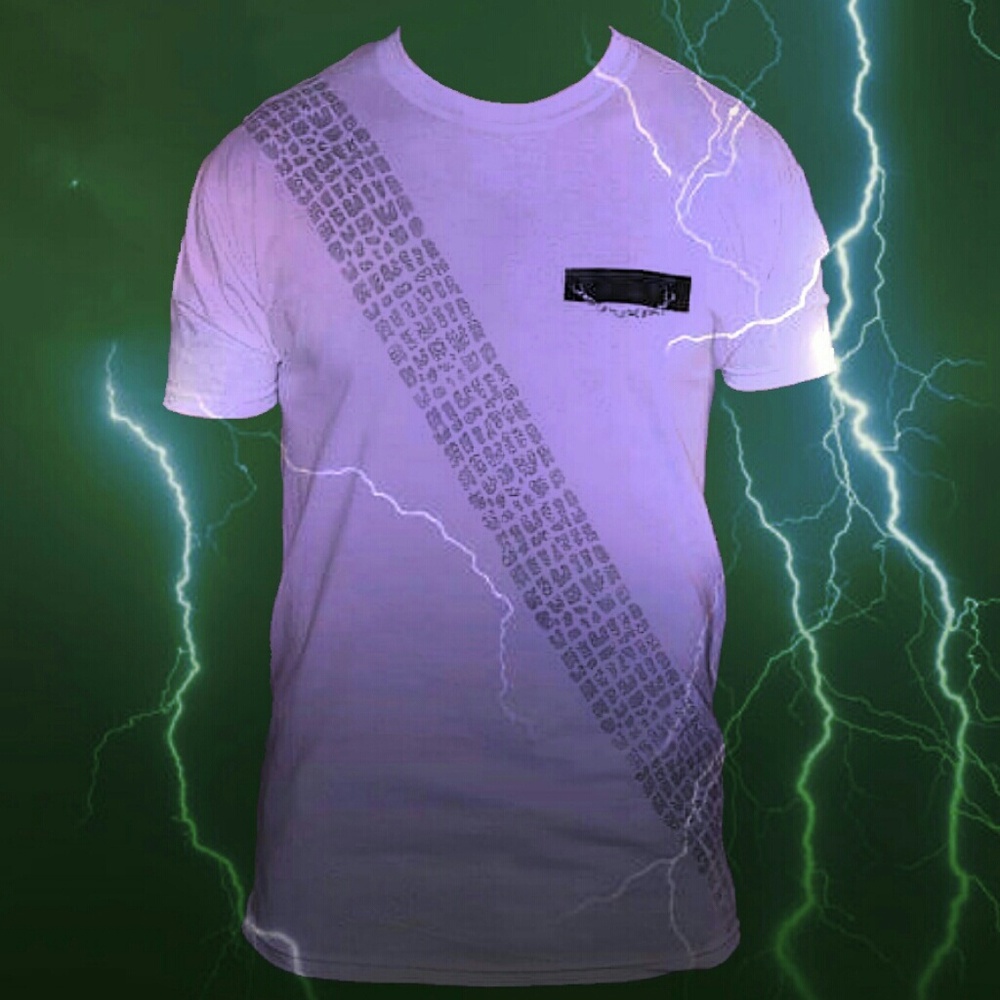 Glitter Gator print body design for men and women