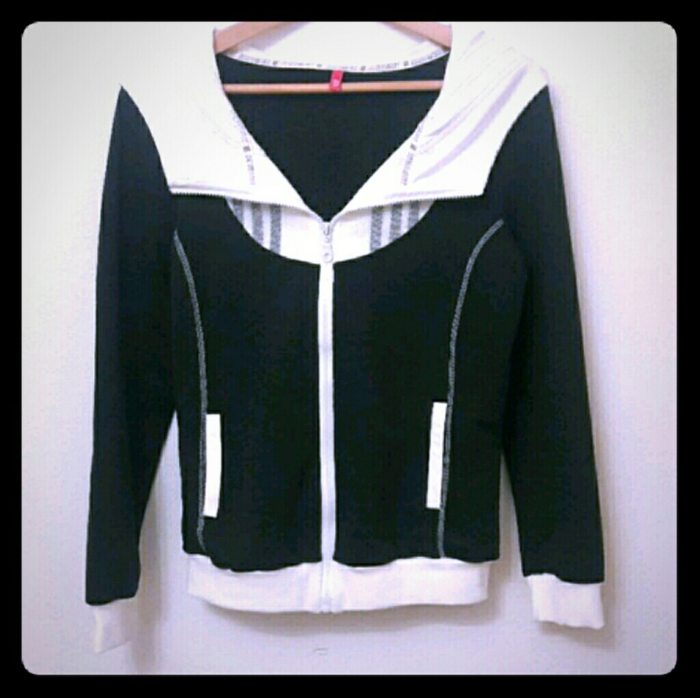 Green active hoodie