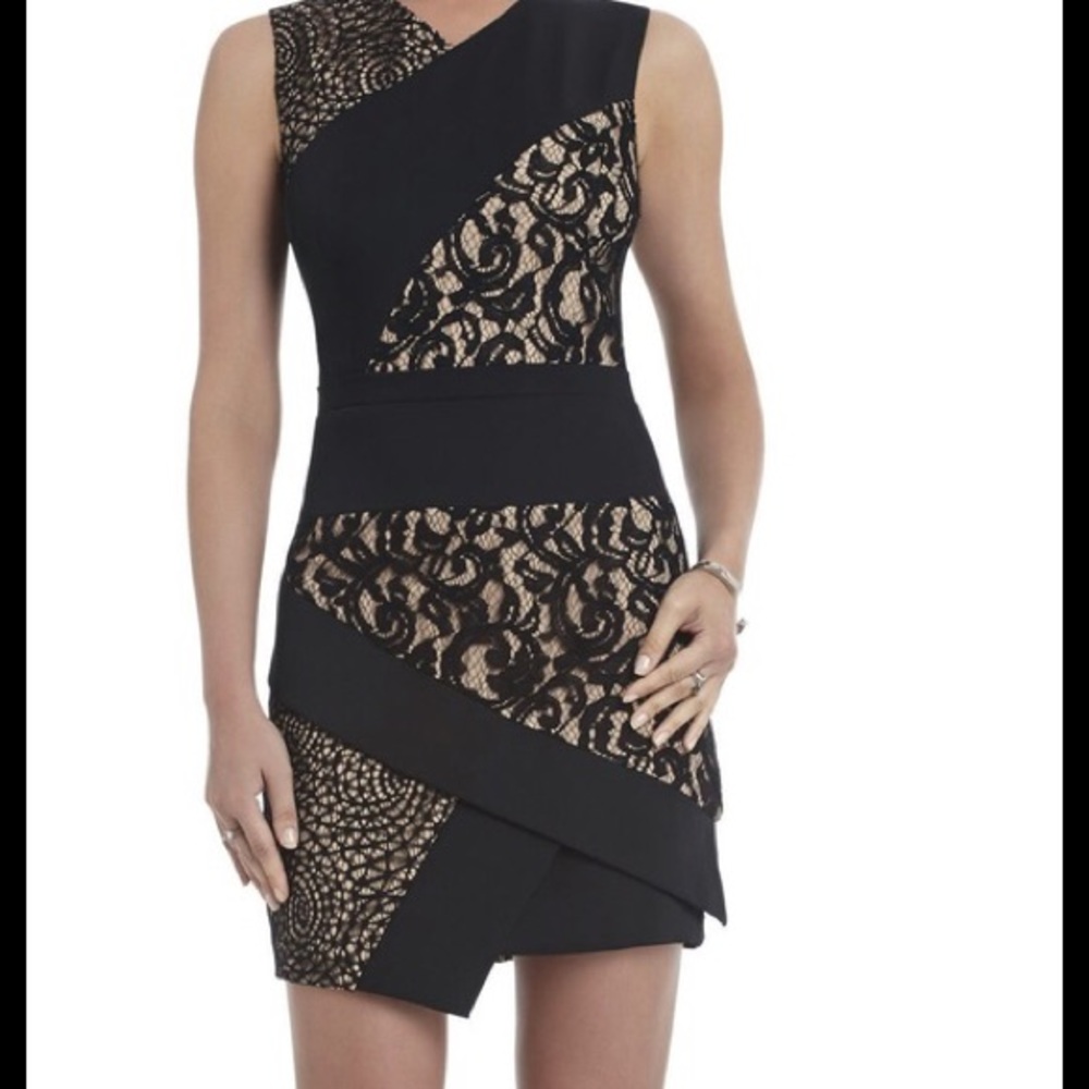 BCBG "dalia" laced dress
