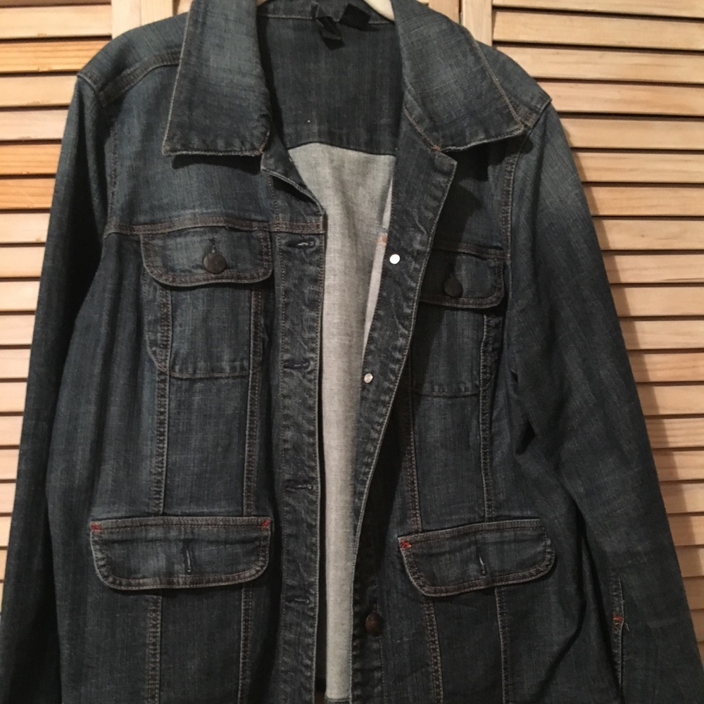 Washed Denim Jean Jacket