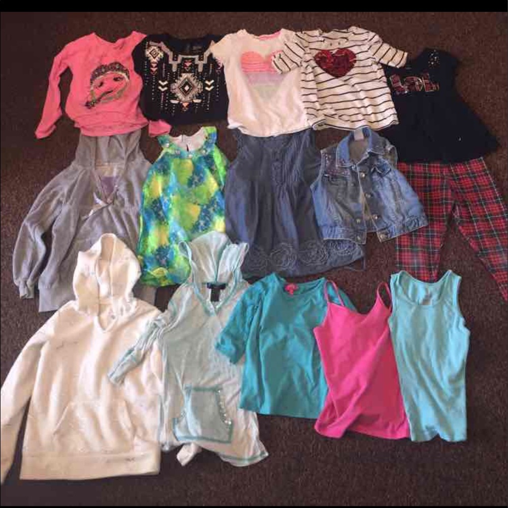 Name brand girls 7/8 bundle