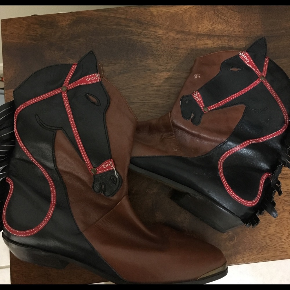 Fun vintage boots
