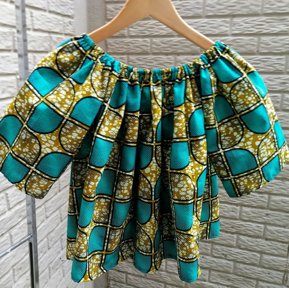 Ankara print top