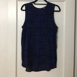 Lucky Brand Medium Sleeveless Aztec Design Medium