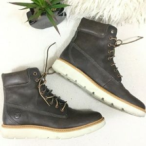 Timberland brown leather boot