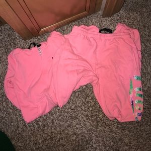 Victoria Secret Sweatshirt & Sweatpants Bundle XS