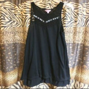 Candie's Black Blouse