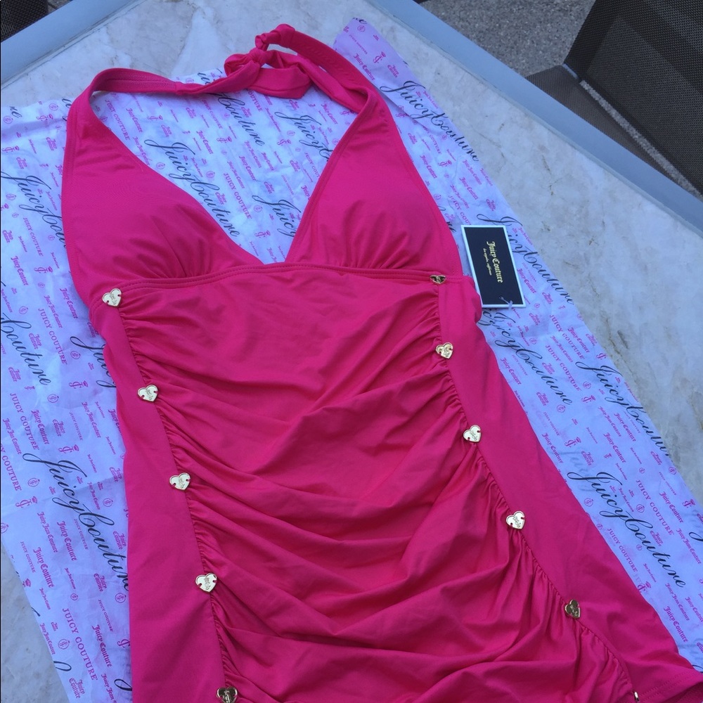 **NEW** Juicy Couture Halter Swim Dress (size M)