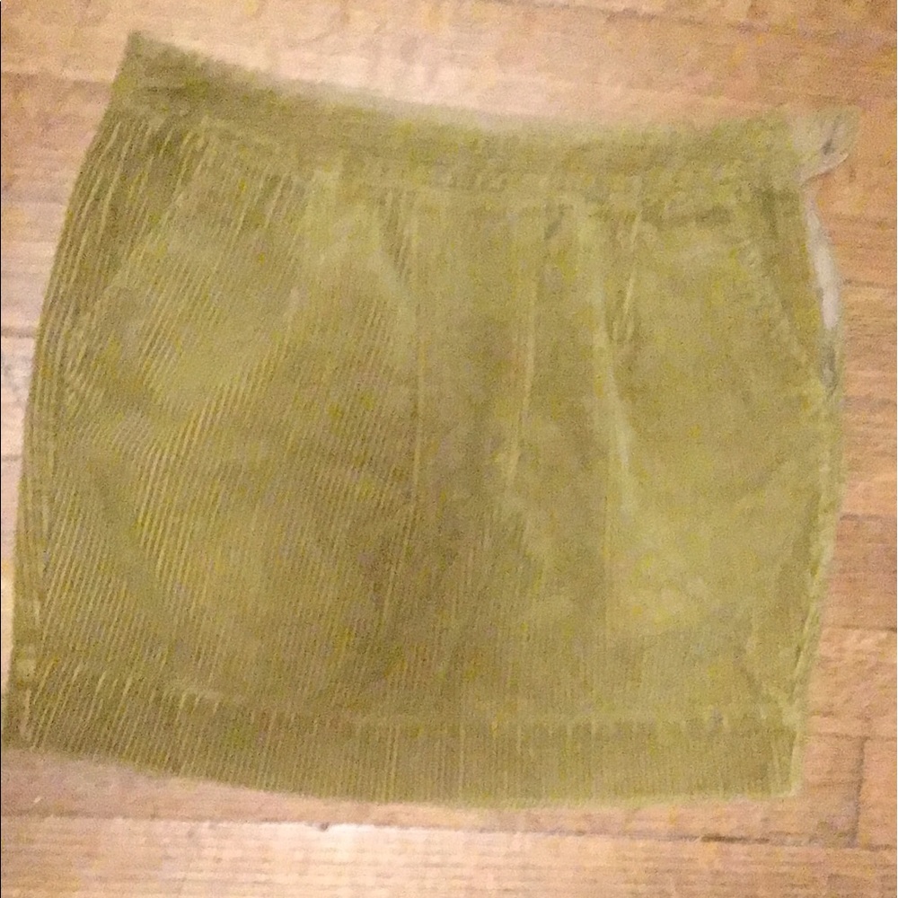 Corduroy skirt