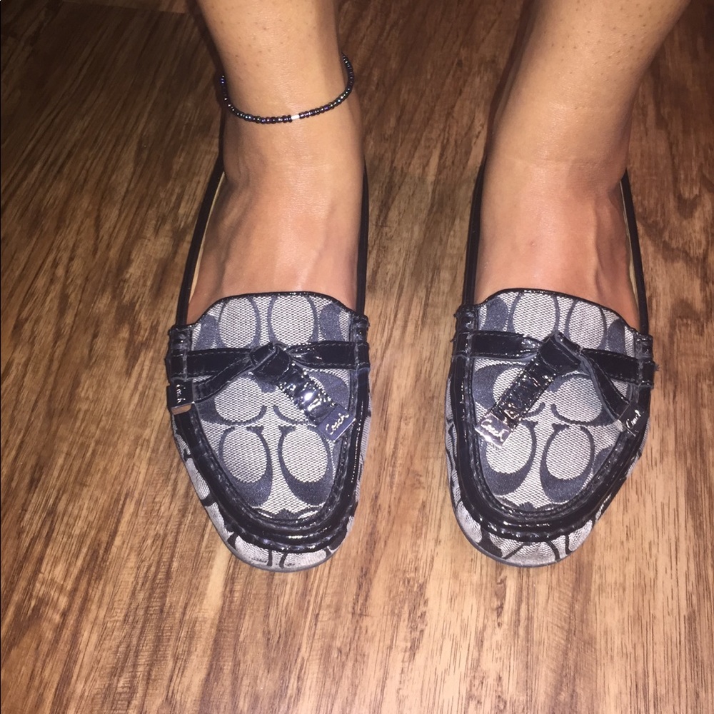 COACH Loafer with silver accent