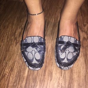COACH Loafer with silver accent