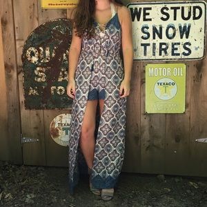 Long maxi romper