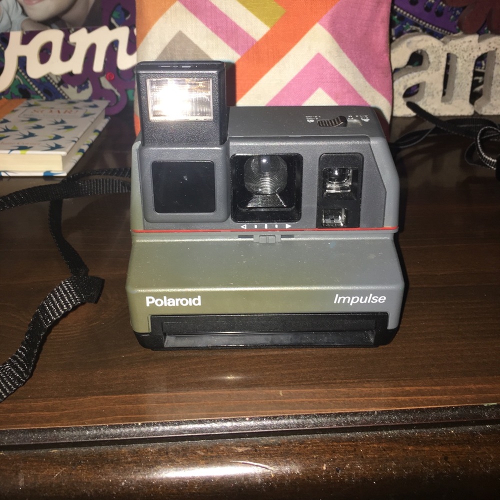 Polaroid 600 camera!