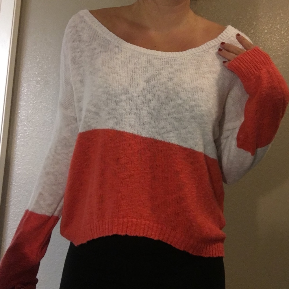 Block Color Sweater