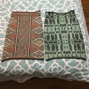 BCBG Bandage Skirts size small