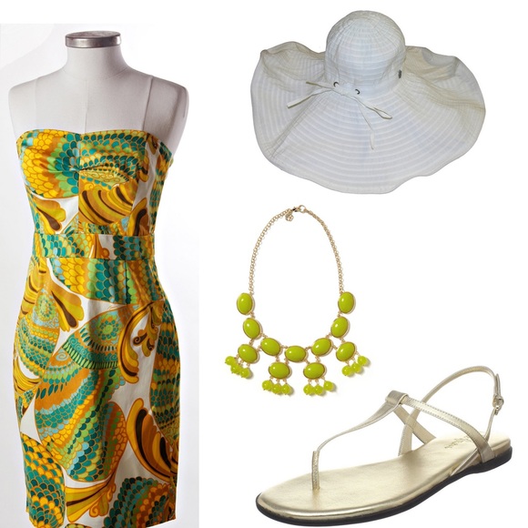 Trina Turk Strapless Dress - Picture 5 of 8