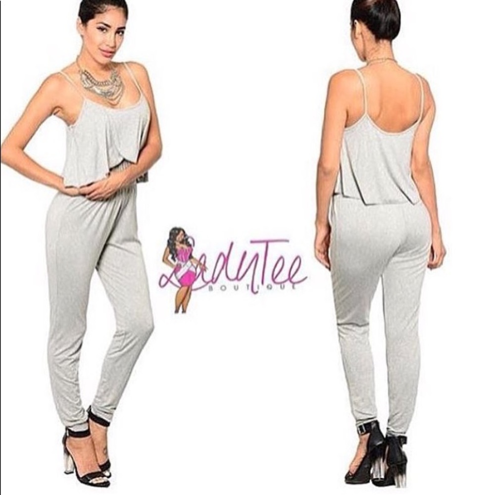 Grey romper