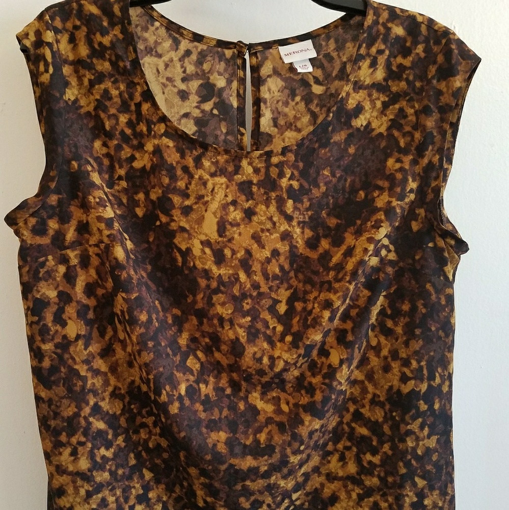 Merona printed blouse