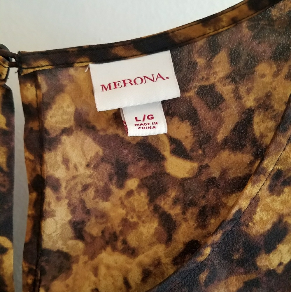 Merona printed blouse - Picture 2 of 2