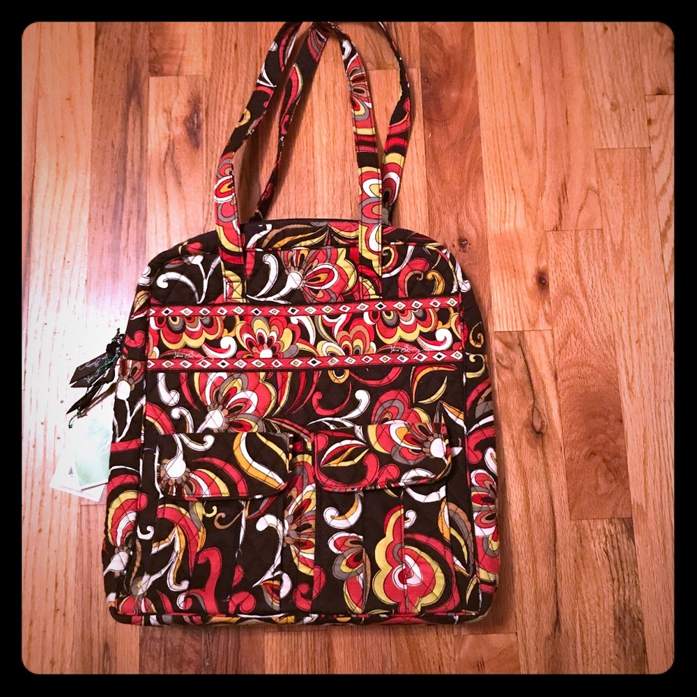 Vera Bradley Tall Zip Tote Puccini