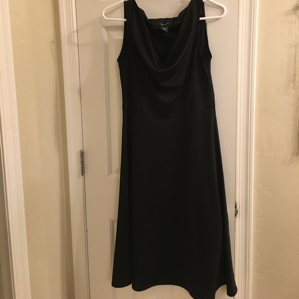 Express Black Cowl Neck Dress Size 9/10