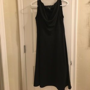 Express Black Cowl Neck Dress Size 9/10