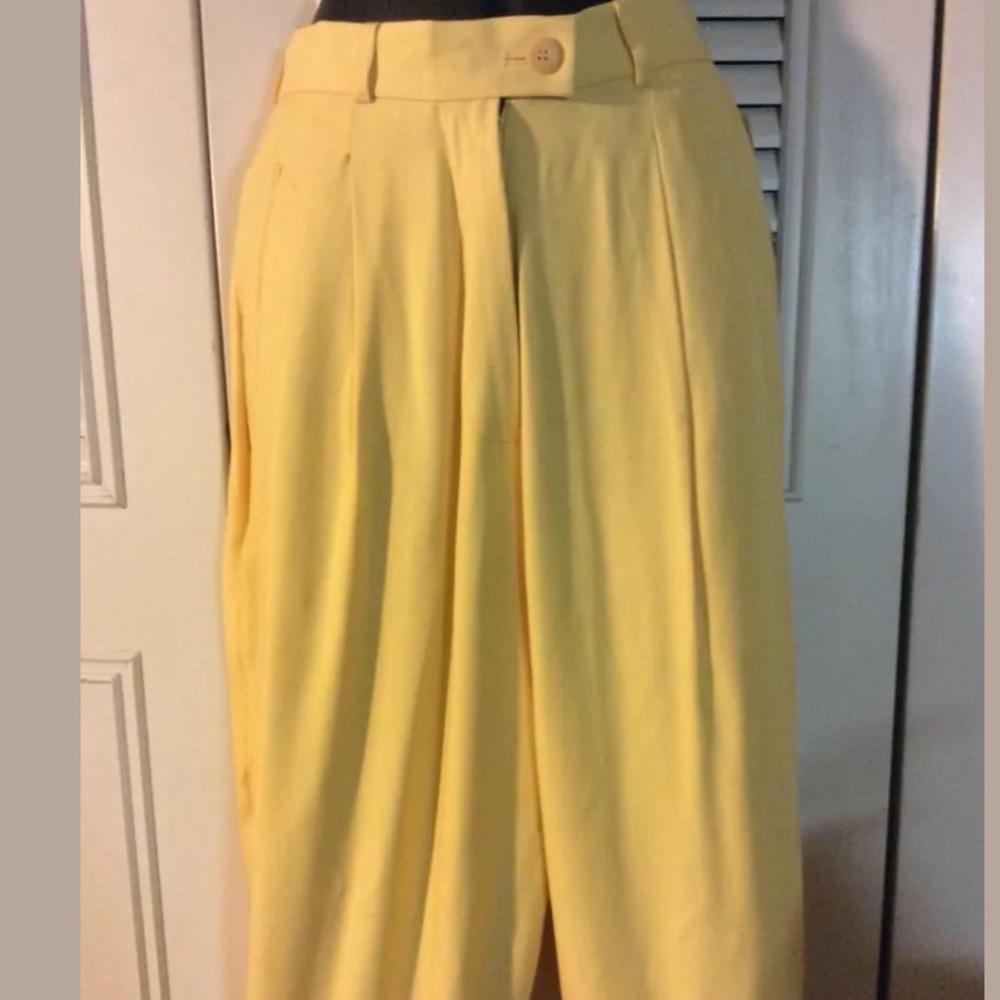 Shan Kay Menswear Inspired relaxed fit pleated trouser pants