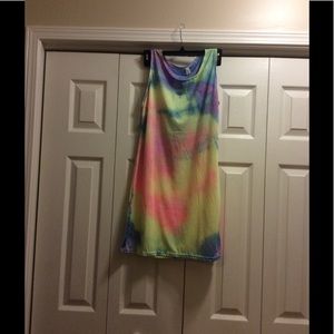 Tie dye dress