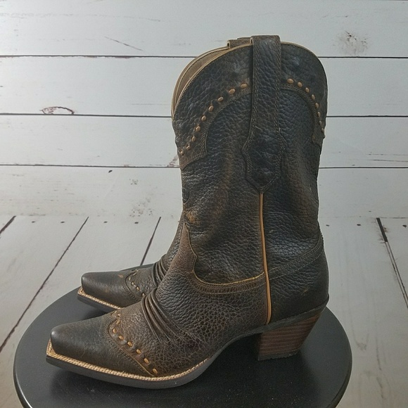 ARIAT WESTERN BOOTS, COWBOY BOOTS 7B - Picture 2 of 8