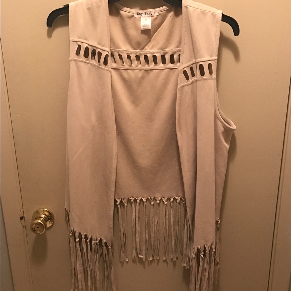 Plus Size Vest