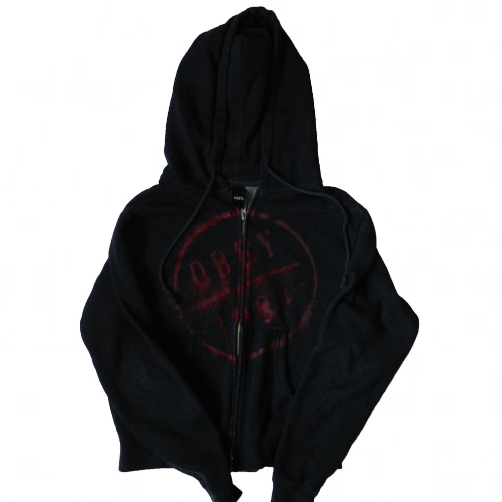 OBEY zip-up sweater men or women’s