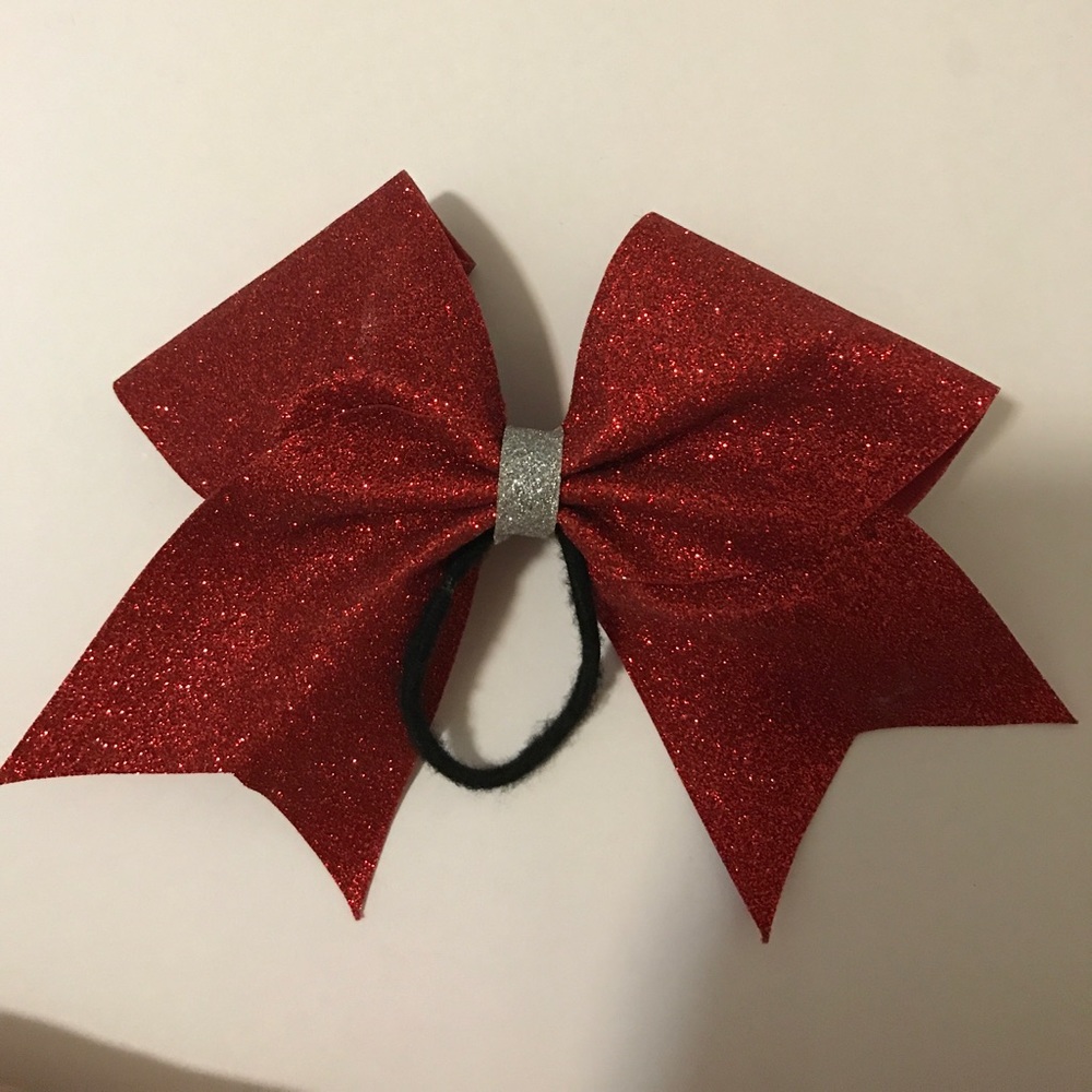 New red cheer bow !