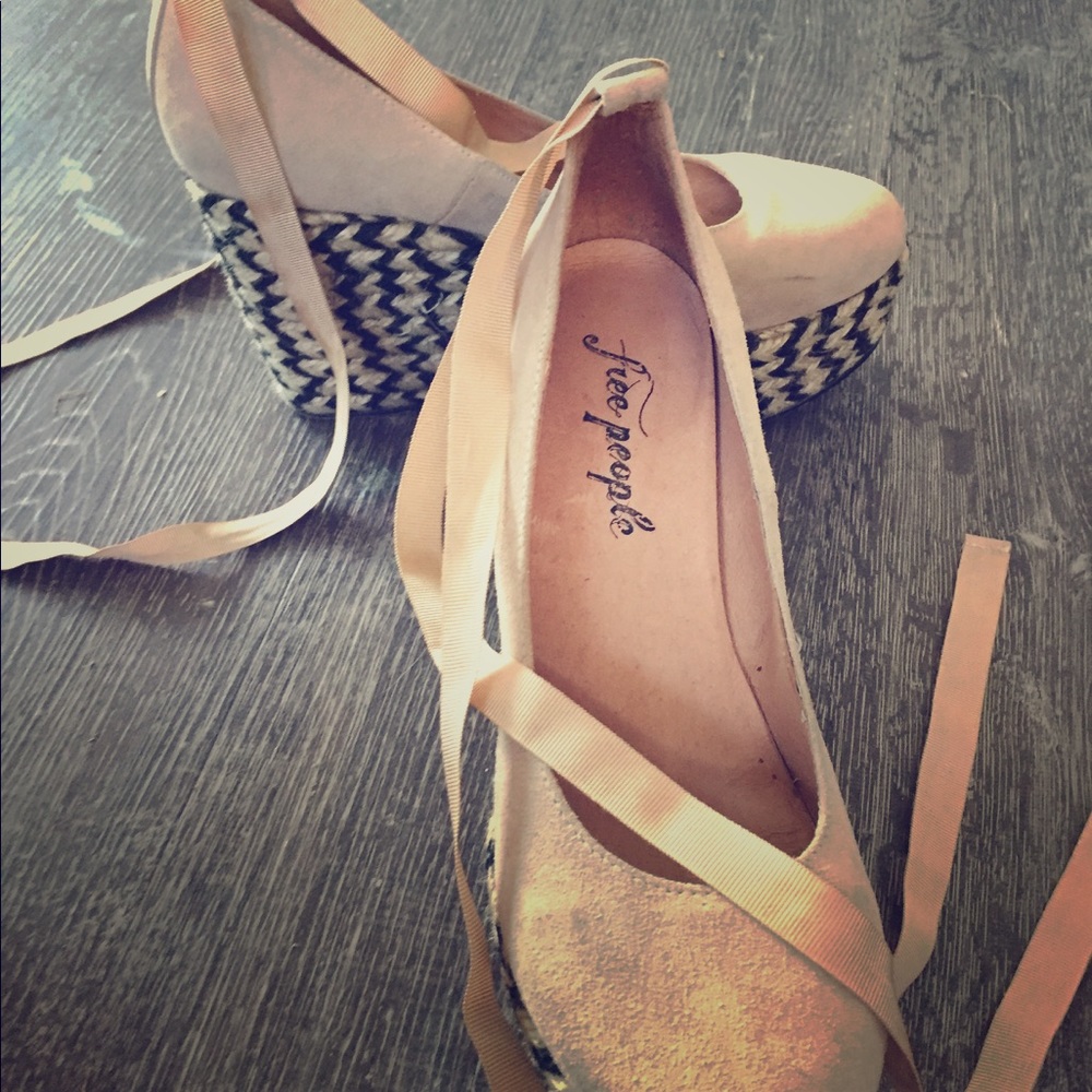 Free People Ballerina Wedges