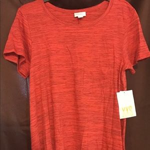 XXS Red&Black heathered Carly-NEW WITH TAGS