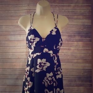 Express Flirty Fit & Flare Dress