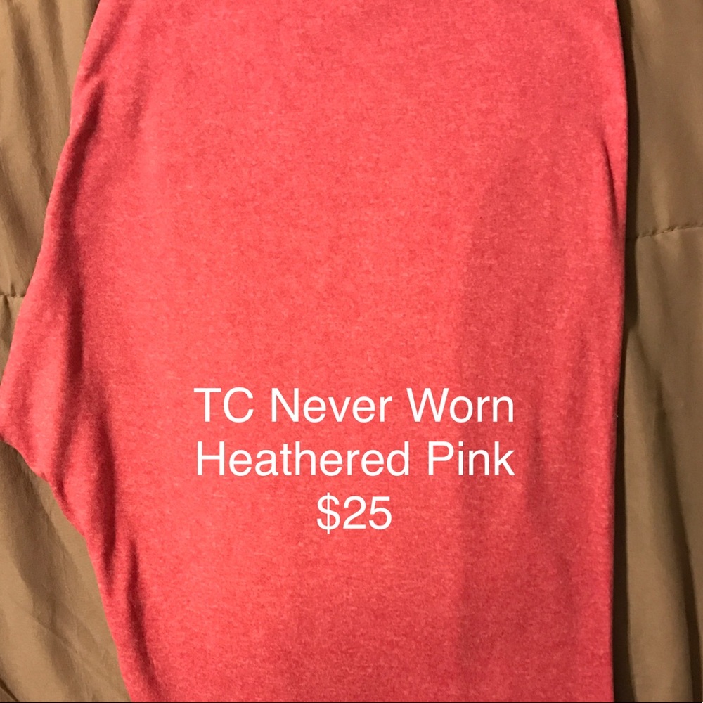 Pink TC leggings-NEW