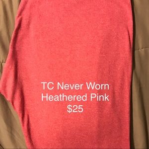 Pink TC leggings-NEW